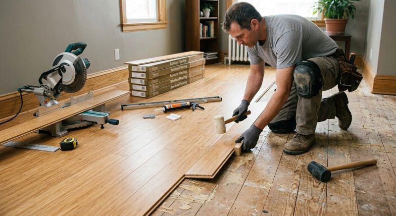 Bamboo Flooring Installation in Carlsbad, CA