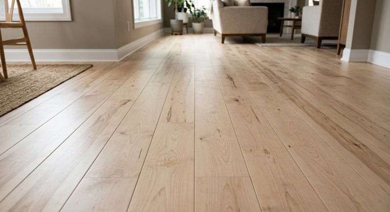 Birch Floor Installation in Carlsbad, CA