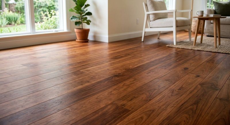 Cherry Floor Installation in Encinitas, CA