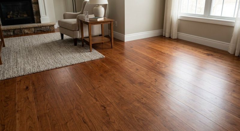 Cherry Floor Installation in Poway, CA