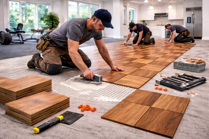 Hardwood Floor Installation in Escondido, CA