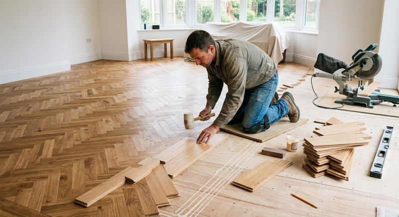 Hardwood Floor Installation in Oceanside, CA