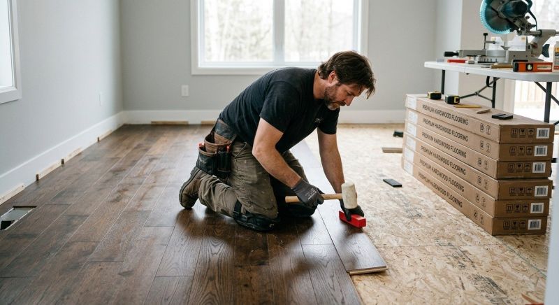 Hardwood Floor Installation in Poway, CA