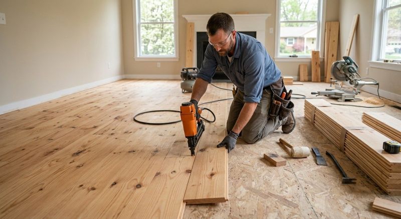 Hardwood Floor Installation in Ramona, CA