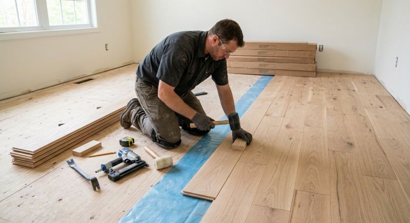 Hardwood Floor Installation in San Marcos, CA