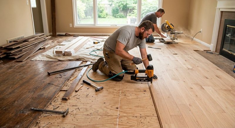 Hardwood Replacement in San Diego, CA