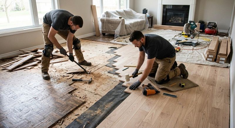Hardwood Replacement in San Marcos, CA