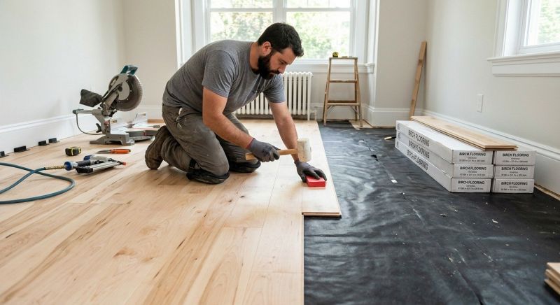 Maple Flooring Installation in Escondido, CA