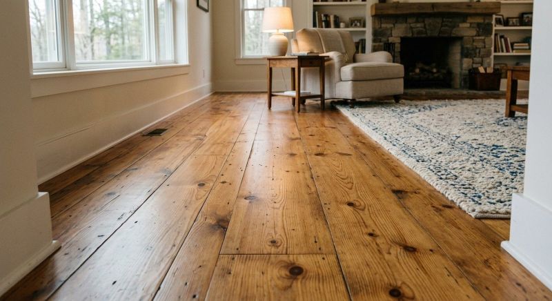 Pine Floor Installation in Carlsbad, CA