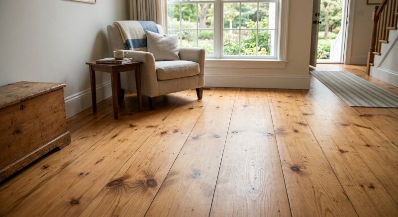 Pine Floor Installation in Carlsbad, CA