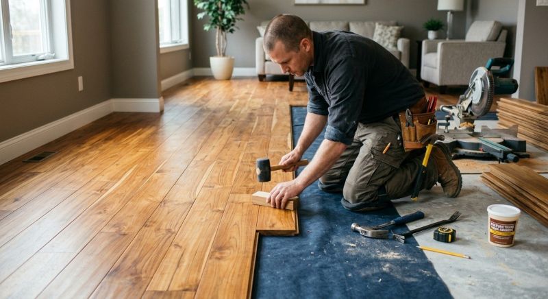 Teak Flooring Installation in Carlsbad, CA