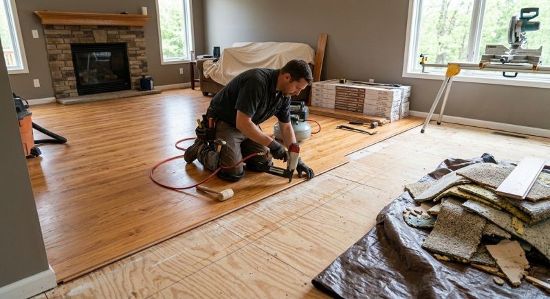 Wood Floor Replacement in Ramona, CA