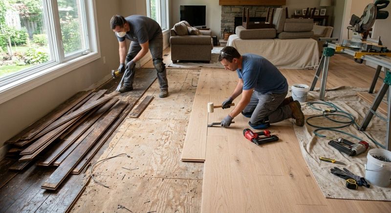 Wood Floor Replacement in San Diego, CA