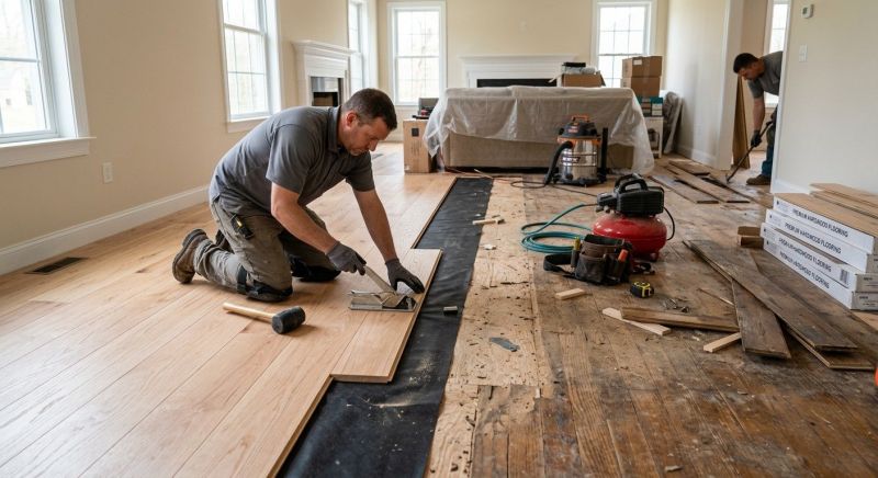 Wood Flooring Installation in Del Mar, CA
