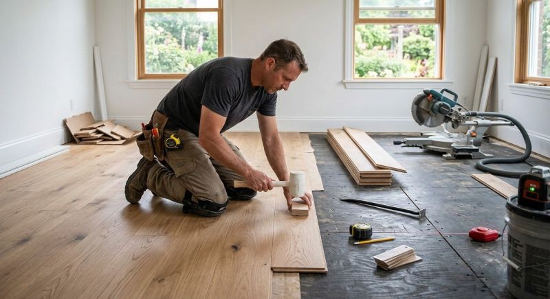 Wood Flooring Installation in Encinitas, CA