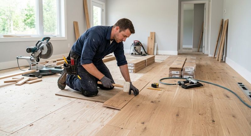 Wood Flooring Installation in Fallbrook, CA