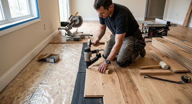 Wood Flooring Installation in Ramona, CA