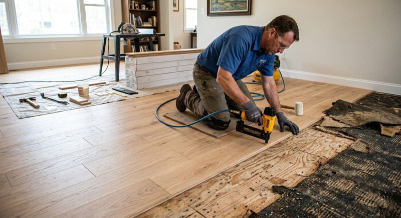Wood Flooring Installation in Santee, CA